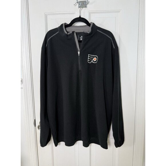 Antigua Other - Antigua Men’s NHL Philadelphia Flyers Black 1/4 Zip Pullover Size XXL